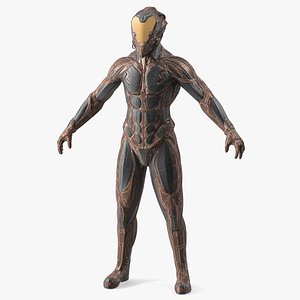 Futuristic Armored Character