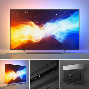 3D realistic philips 4k oled