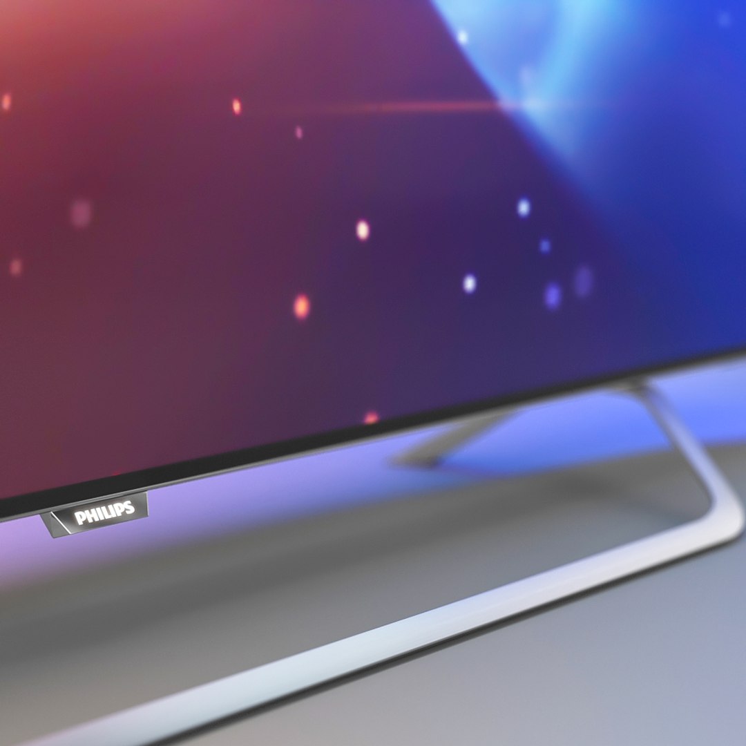 3D Realistic Philips 4k Oled - TurboSquid 1294520