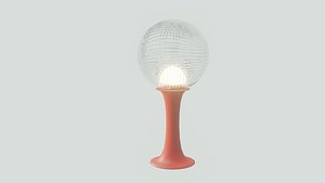 Glass lamp 3D model