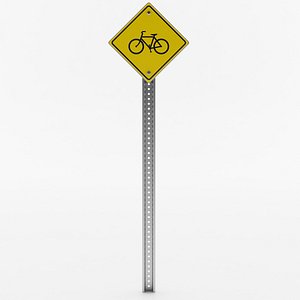 Bicycle Crossing Sign