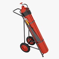 CO2 Trolley Fire Extinguisher 01