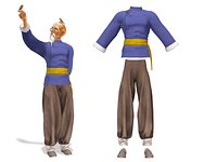 Men's Shogun Martial Art Kungfu Outfit