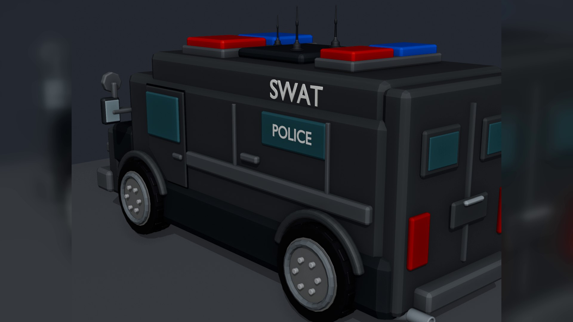 3D SWAT Armored Police Van Low Poly 3D Model https://p.turbosquid.com/ts-thumb/yJ/owsXL9/PE/05_rear_left/png/1786202048/1920x1080/fit_q87/d2ab72a749ce27deb0e451e417eceea58e4f5dc7/05_rear_left.jpg