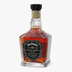 Jack Daniels Single Barrel Select 3D