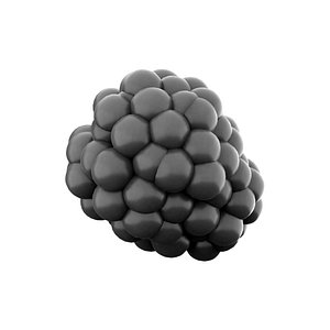 3D model 3d  blackberry  cartoon icon