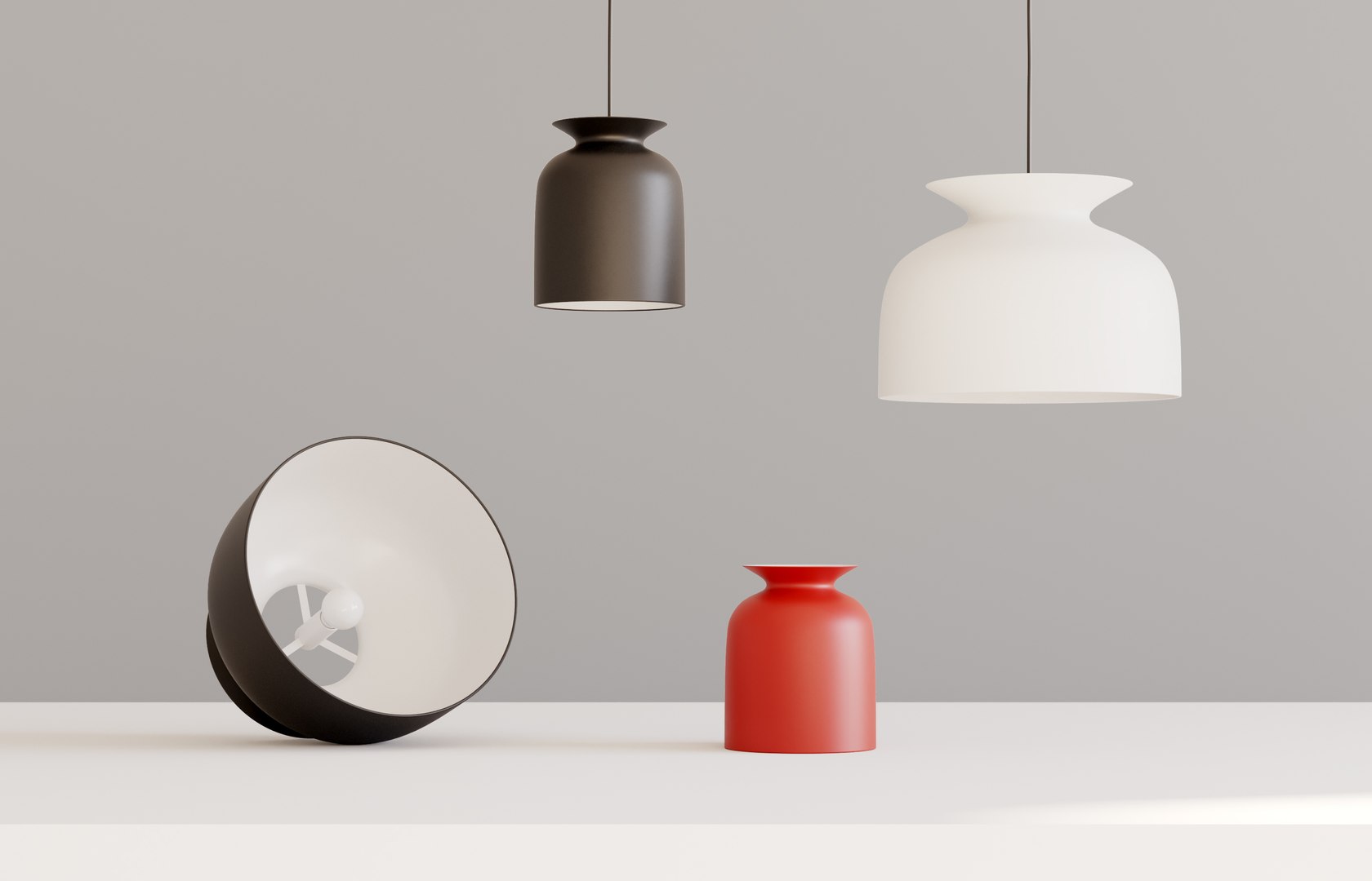 Free Gubi Ronde Pendant Lamp Model - TurboSquid 2178446