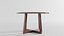Circular Legged Wooden Coffee Table