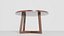 Circular Legged Wooden Coffee Table