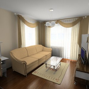 3ds max apartment 1