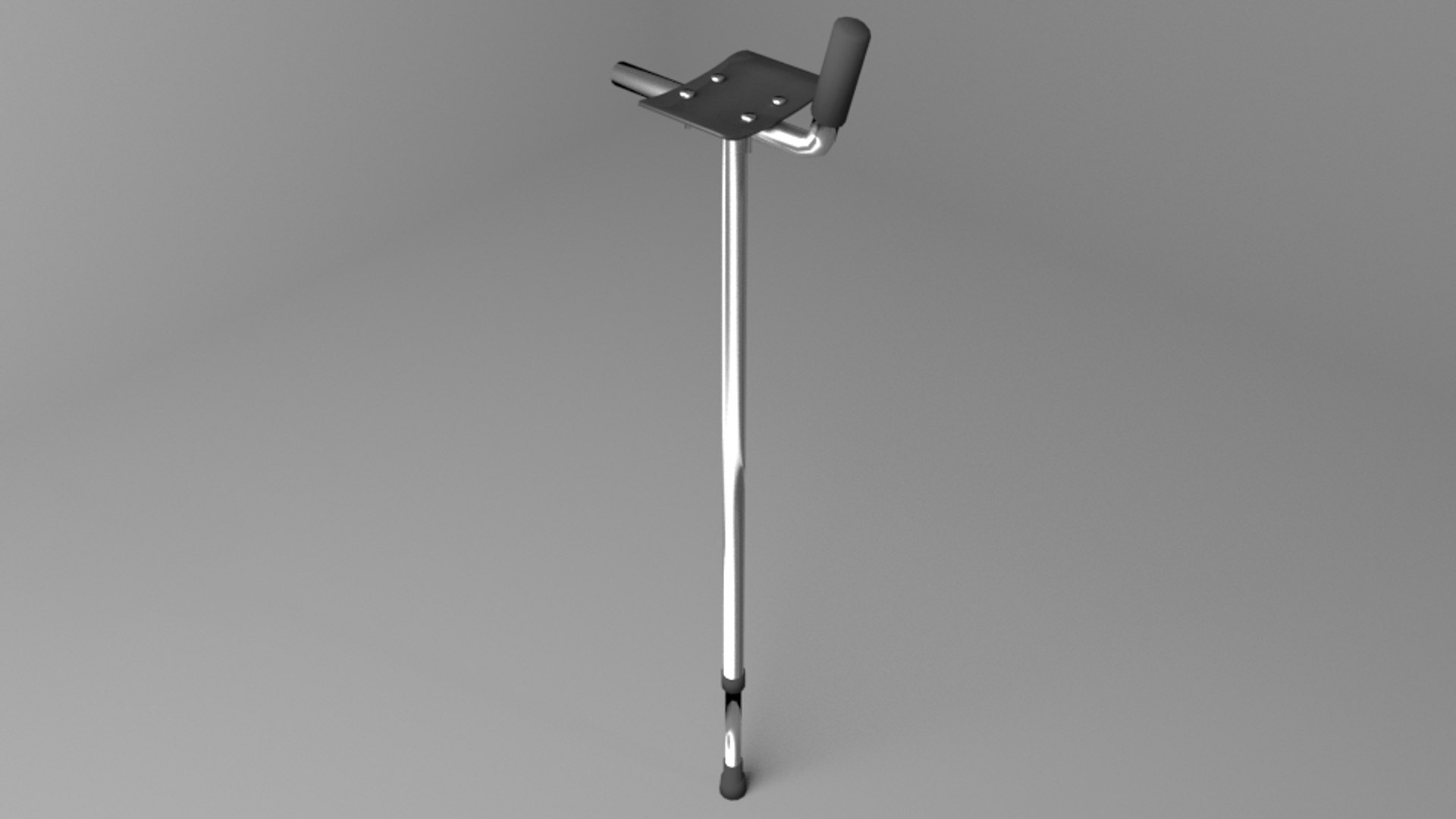 3D Gutter Walking Crutch Model - TurboSquid 1590222