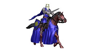 3D Order of the Holy Sepulcher of Jerusalem Cavalry 6 model