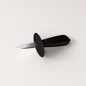 3d oyster knife model
