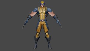 Wolverine 3D model