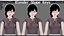 Casual Clothing 0004 - UE5 - Unity - Blender - Animado - Personagem Feminina Realista