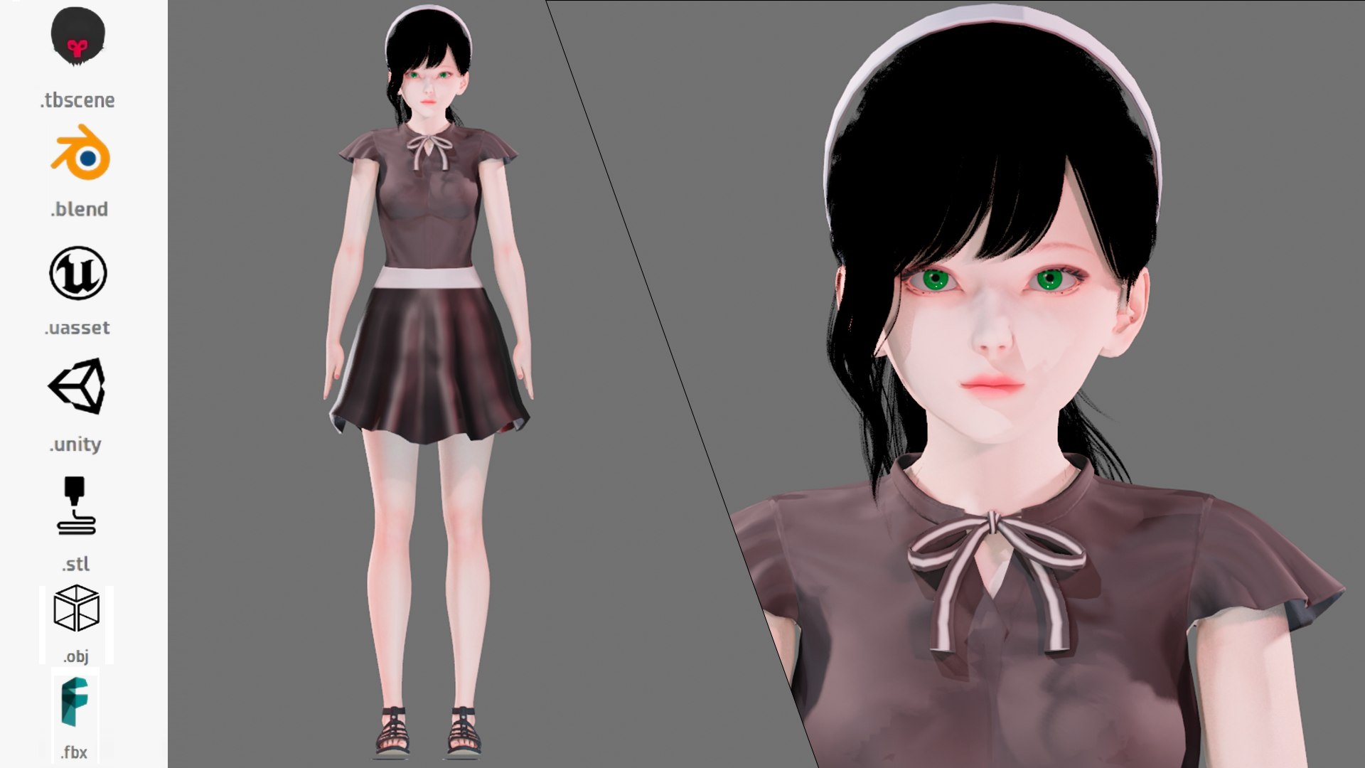 3D Casual Clothing 0004 - UE5 - Unity - Blender - Animated - Realistic Female Character model https://p.turbosquid.com/ts-thumb/yK/2x9ROD/nR/1c/png/1726132854/1920x1080/fit_q87/85dd7280d288eeb5ff2526890791264ffbb7375c/1c.jpg