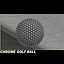 Chrome Golf Ball