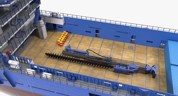 Platform supply vessel cargo 3D - TurboSquid 1294445