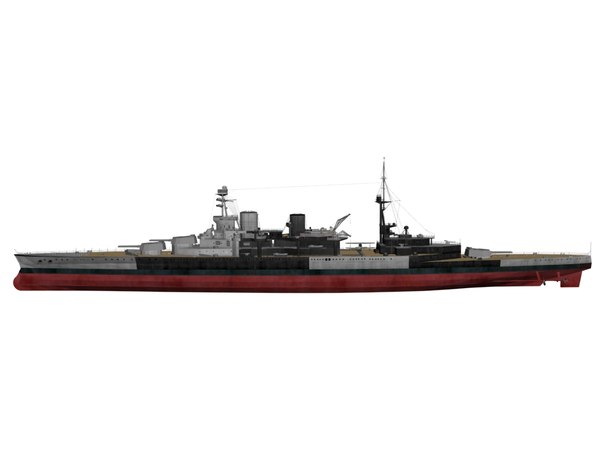 3ds max hms repulse ships