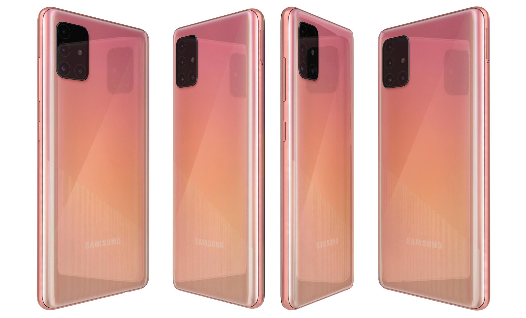 3D samsung galaxy a51 colors TurboSquid 1508957