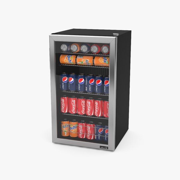 modelo 3d Small Refrigerator Display TurboSquid 2092253