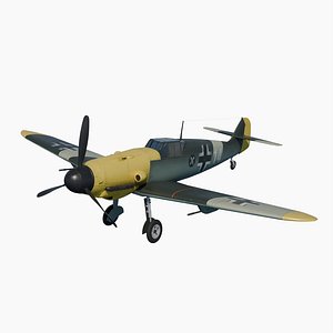Messerschmitt Bf-109 3D model