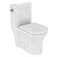 Monaco One-Piece Elongated Left Side Flush Handle Toilet model
