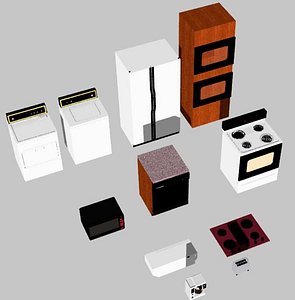 appliance 3d model
