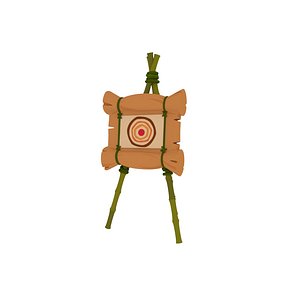 archery sport 3D model