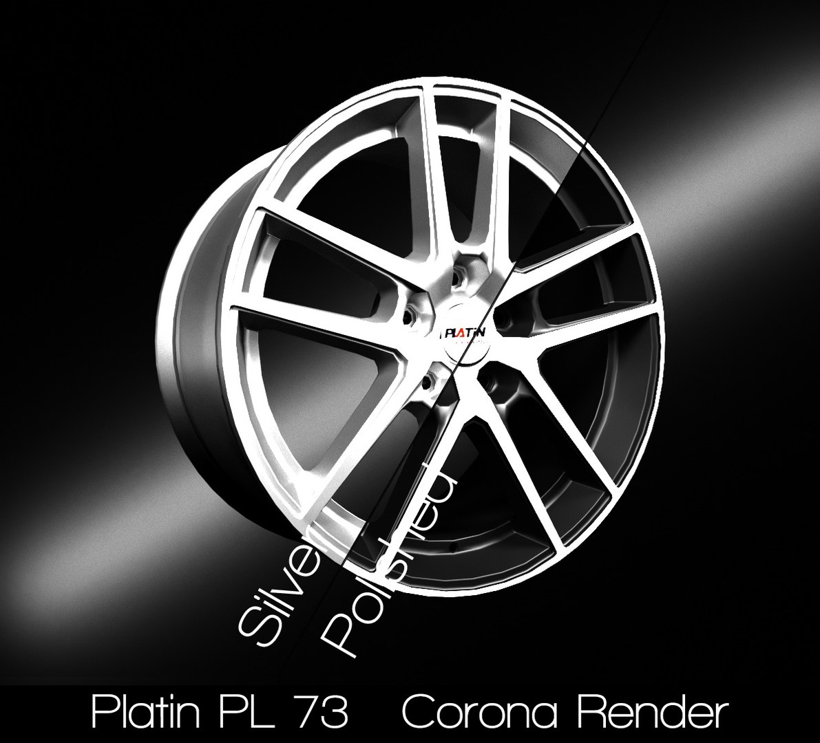 3D platin rim model - TurboSquid 1382455