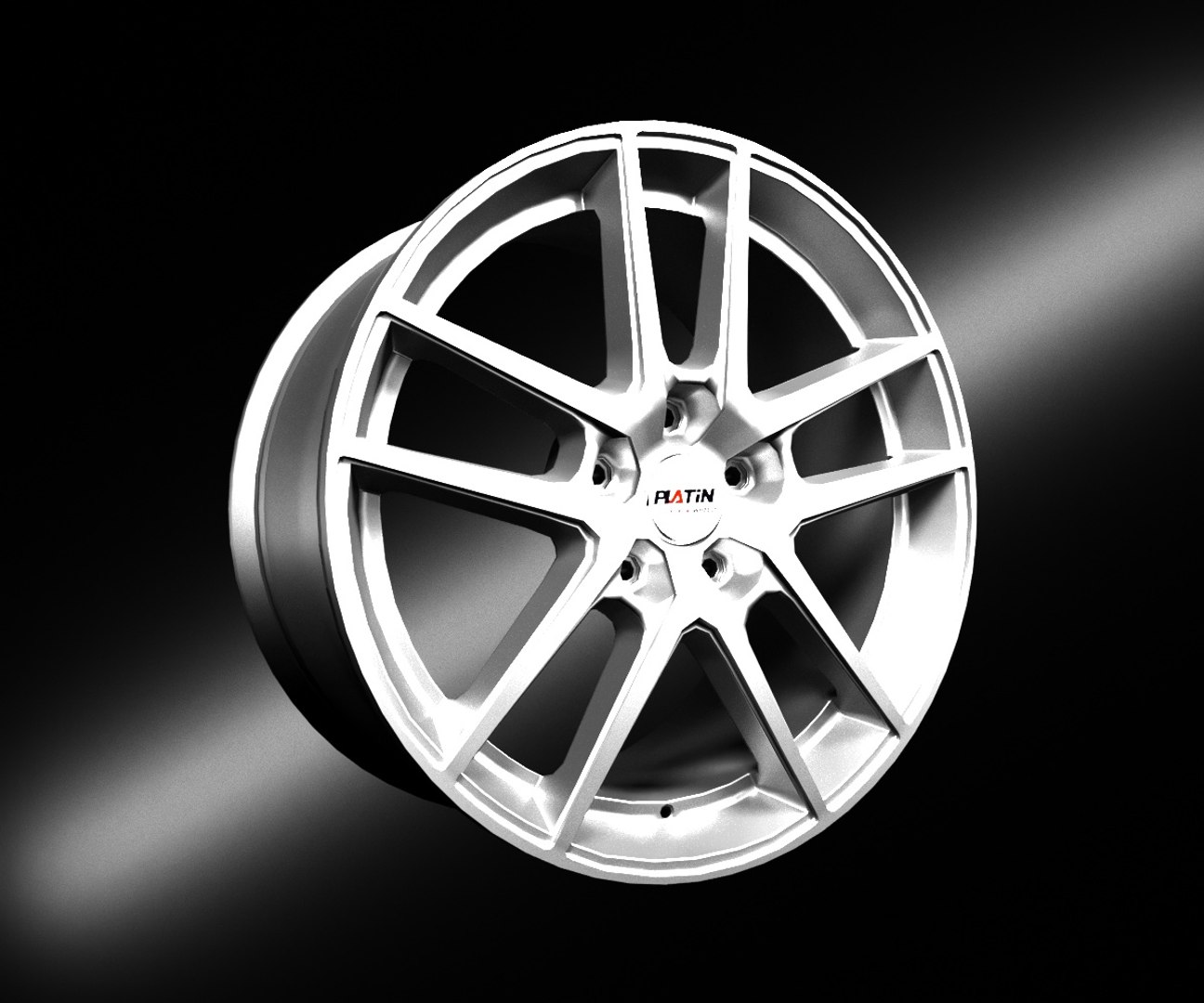 3D platin rim model - TurboSquid 1382455