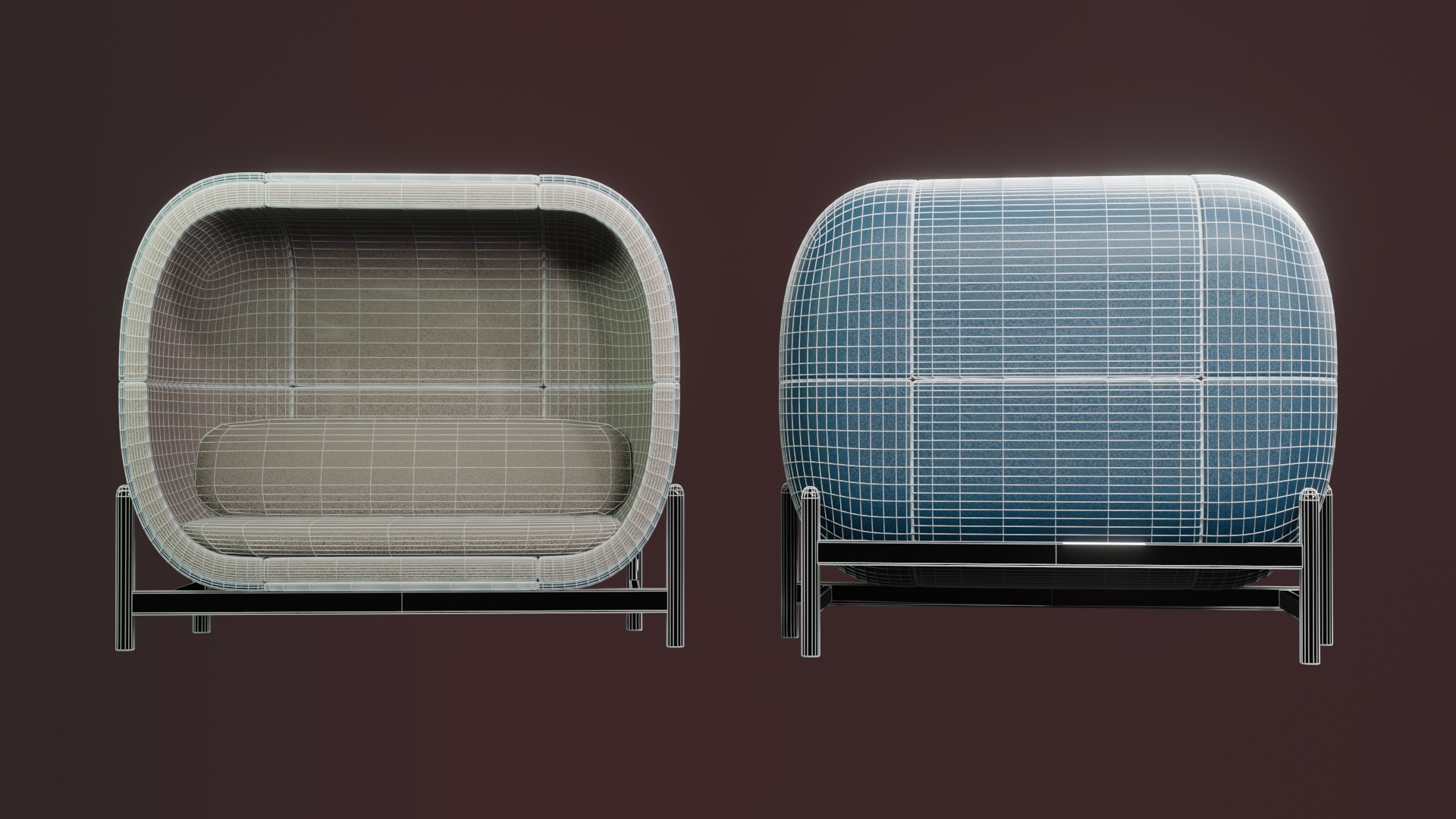 3D Office Pod Model - TurboSquid 1616153