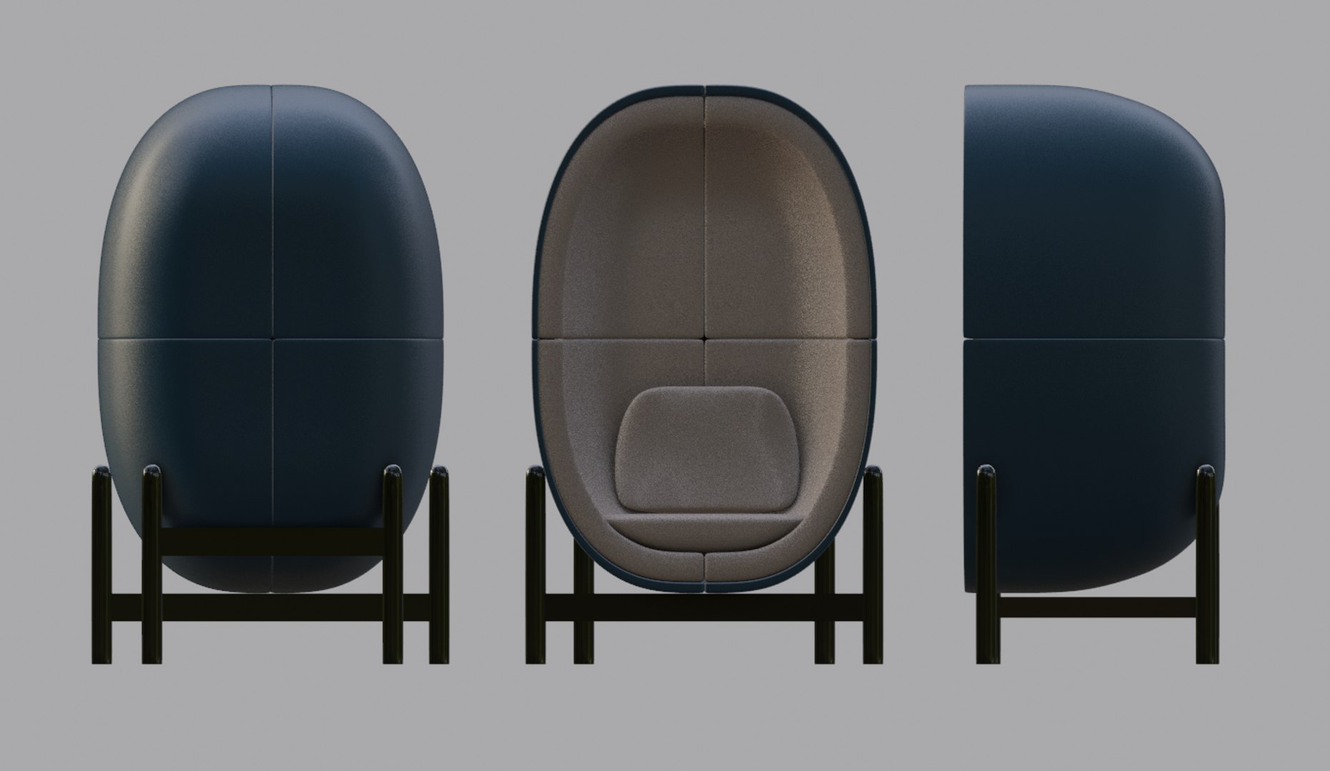 3D Office Pod Model - TurboSquid 1616153