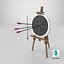 TargetWithArrows 01 d 3D model