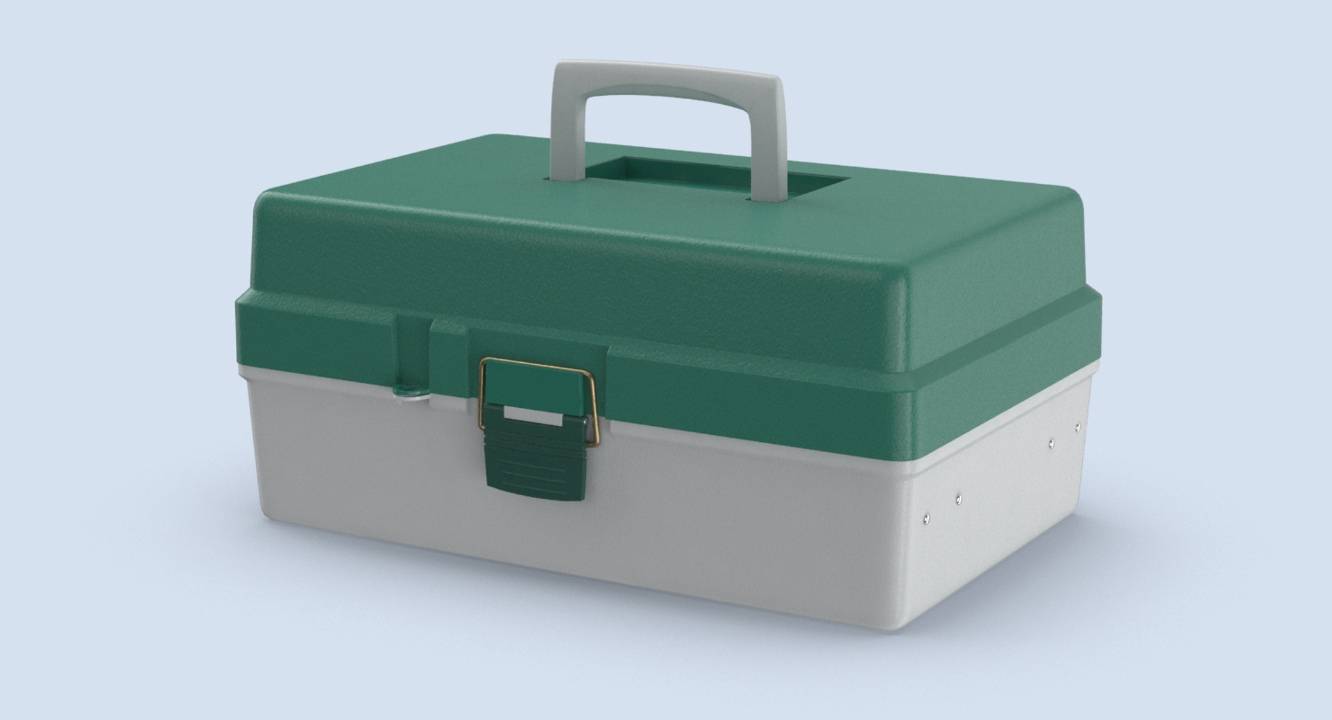 artstation tackle box 3D Model Tackle-box---closed