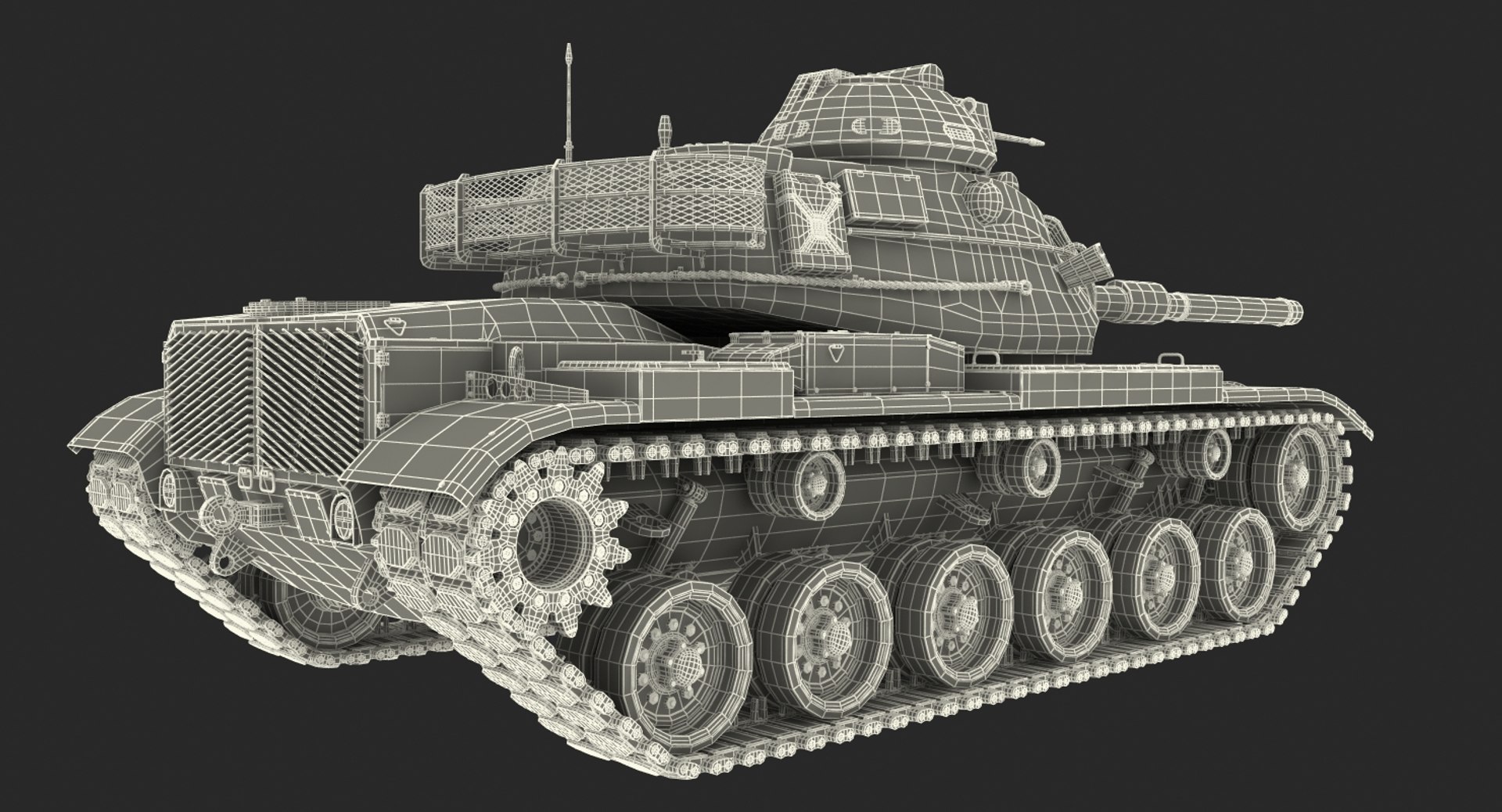 3D Main Battle Tank M60 Model - TurboSquid 1156724