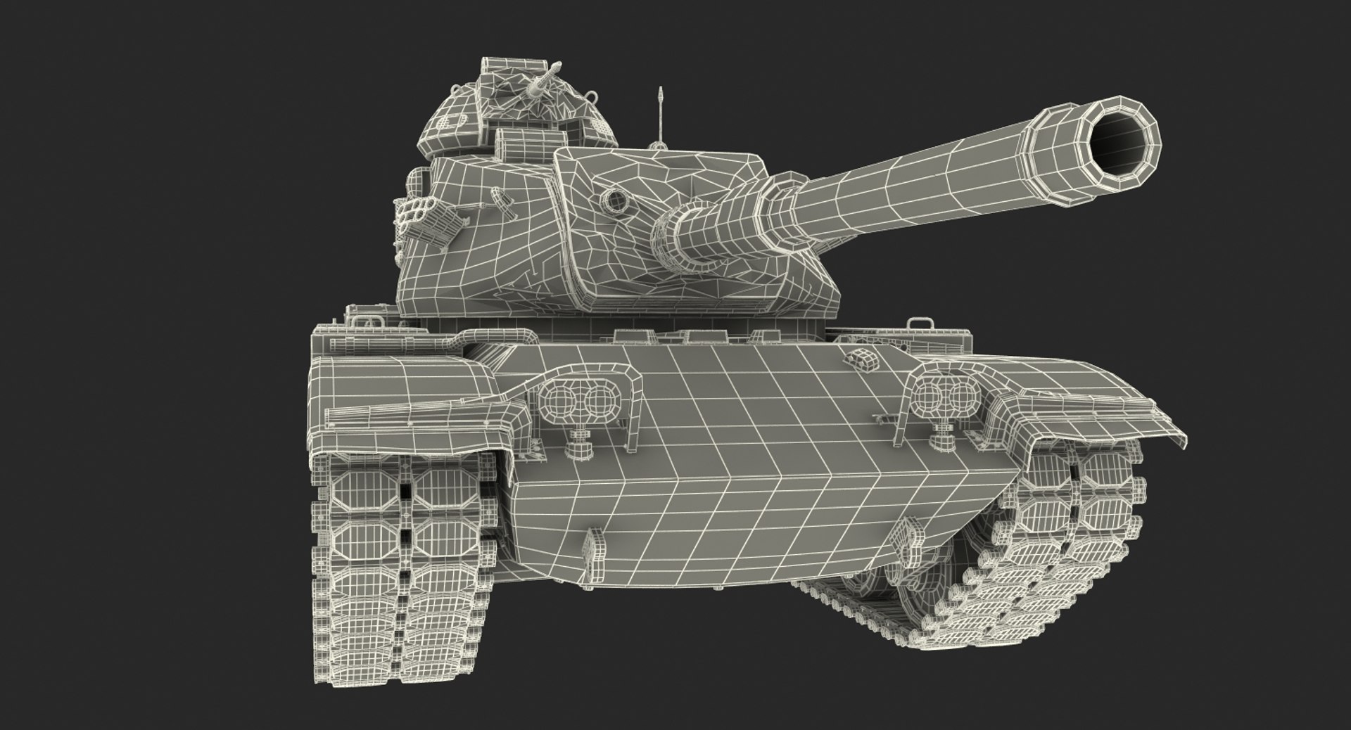 3D Main Battle Tank M60 Model - TurboSquid 1156724