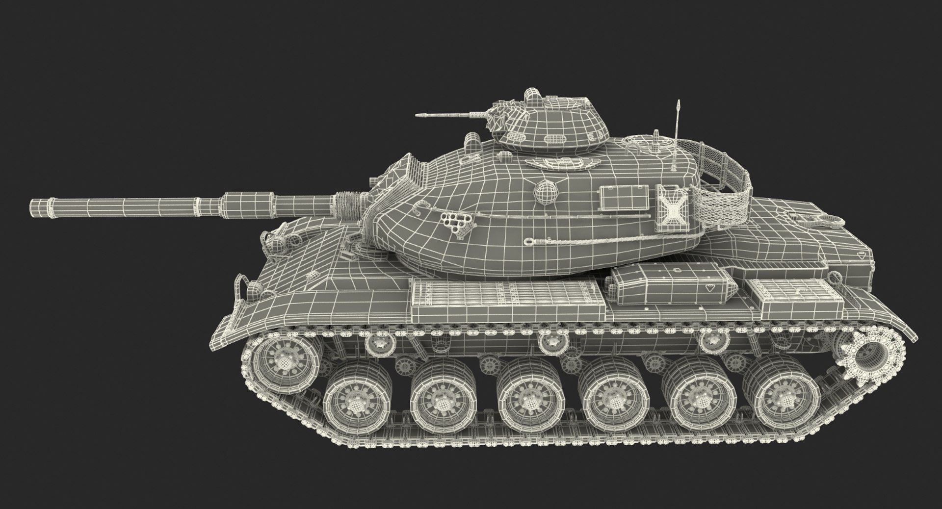 3D Main Battle Tank M60 Model - TurboSquid 1156724