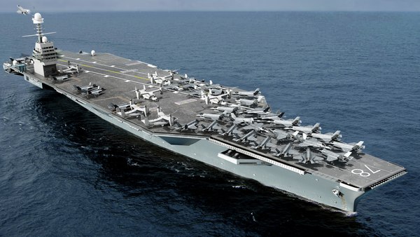 USS Gerald R. Ford CVN-78 Modelo 3D - TurboSquid 1580753