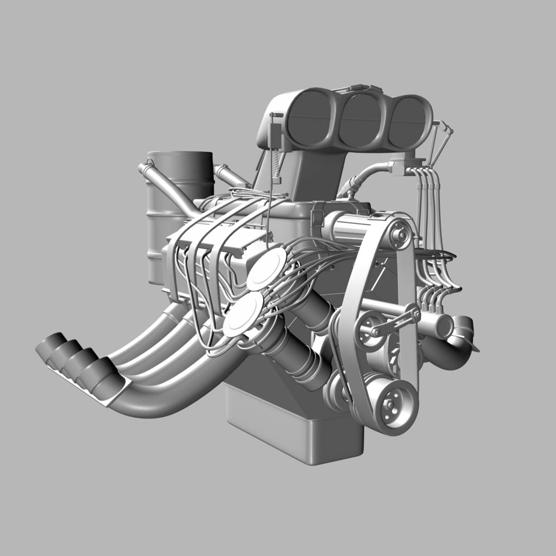 Ma Engine Fuel Dragster