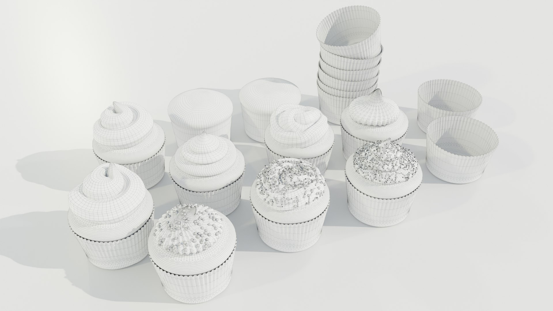 Cupcakes 3D model https://p.turbosquid.com/ts-thumb/yK/v8fFwb/kM/wire_05/jpg/1704308864/1920x1080/fit_q87/281be8a7f92f816f8910d8c4d97412adf1d42f9d/wire_05.jpg