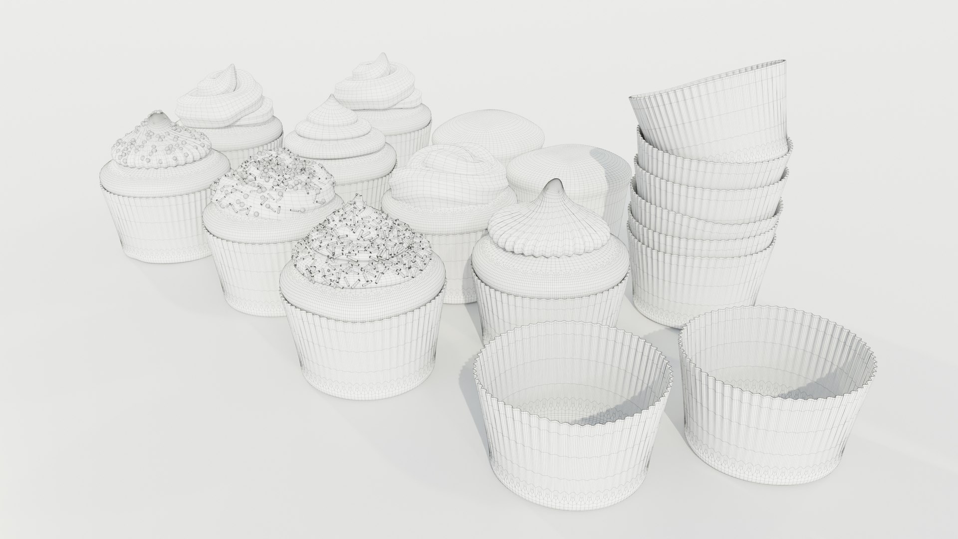 Cupcakes 3D model https://p.turbosquid.com/ts-thumb/yK/v8fFwb/wk/wire_02/jpg/1704308862/1920x1080/fit_q87/71314bc377d58cae6b5afd346b25213bbf2d77f4/wire_02.jpg