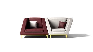 Modern Leather Couch