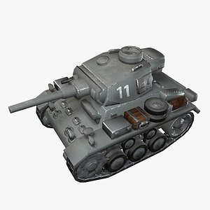 Cartoon Panzer III