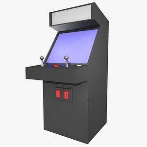 3d model arcade machine