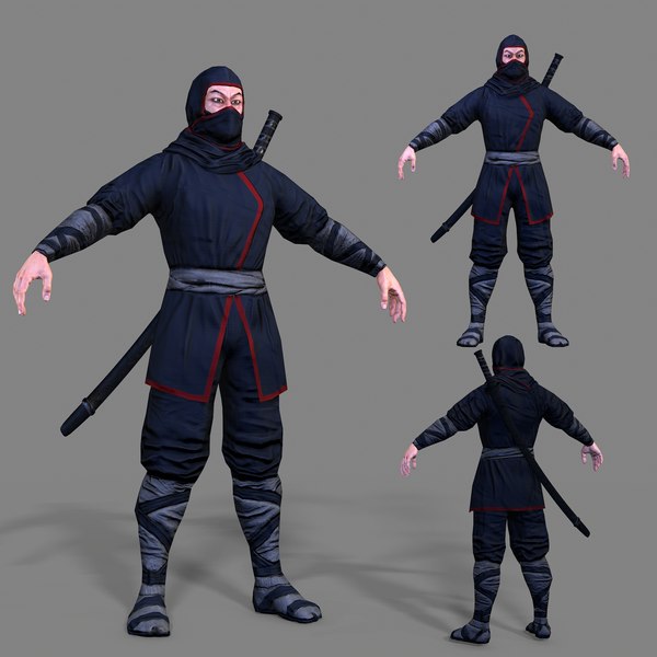 Ninja 3D Models for Download | TurboSquid