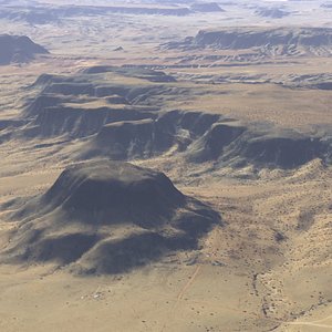 3d large scale arizona terrain
