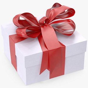 Gift Box 2 White model