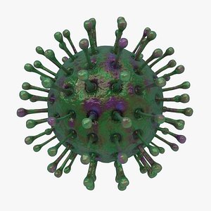 HIV Virus (Green)