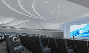 Lecture Hall 01 3D model